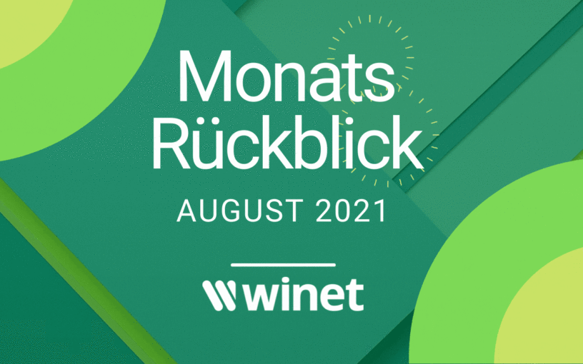 Winet Monthly Review August 2021