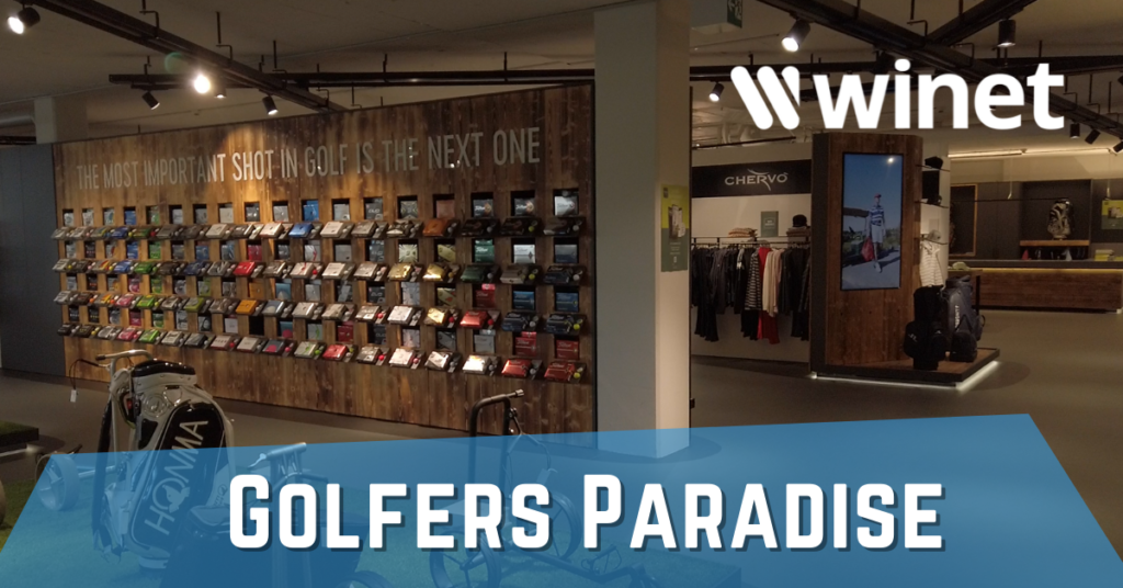 Winet Customer Story - Golfers Paradise
