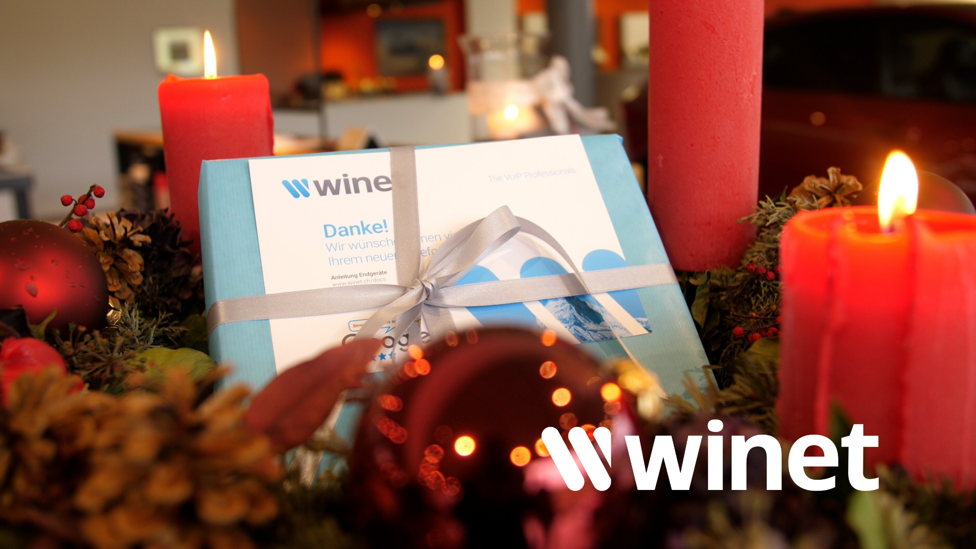 Winet Weihnachtsgeschenk-Aktion