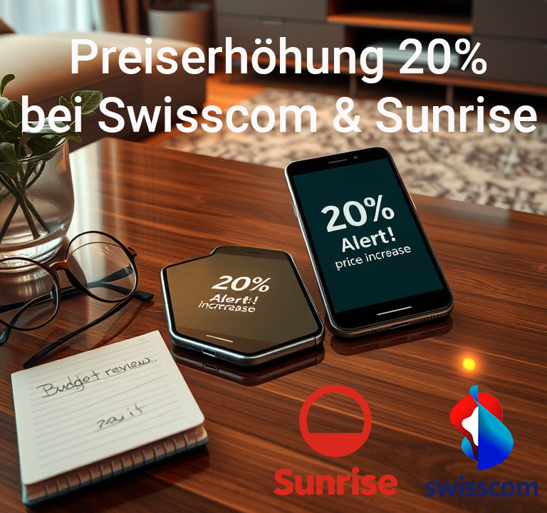 Price increase Swisscom and Sunrise