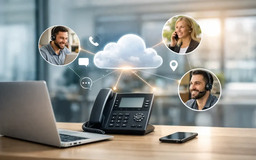 Cloud Telefonie für flexibel erreichbare Teams
