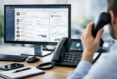 CRM mit Telefonanlage verbinden im Unternehmen