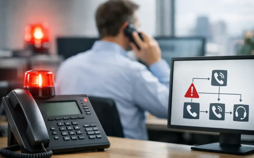 Notfallrouting für Geschäftsanrufe richtig erstellen