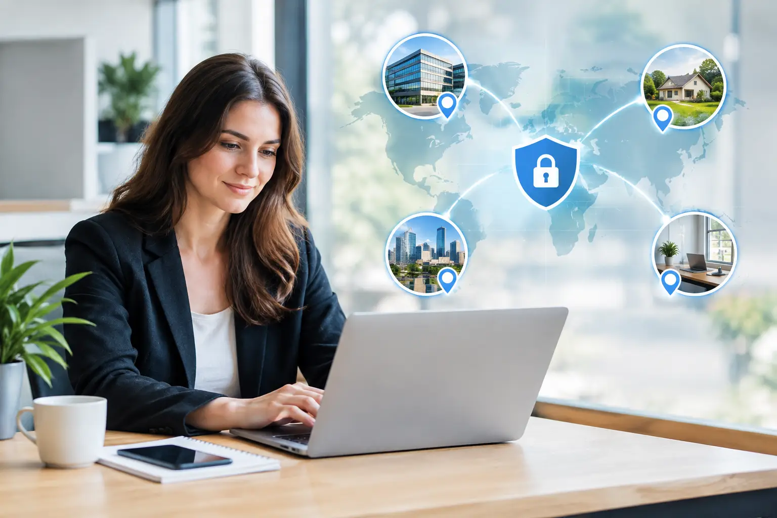 Standorte über VPN verbinden und sicher arbeiten Standorte über VPN verbinden und sicher arbeiten