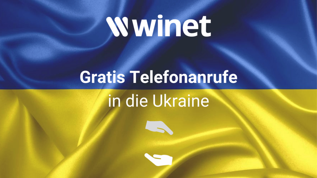 Gratis Telefonanrufe in die Ukraine